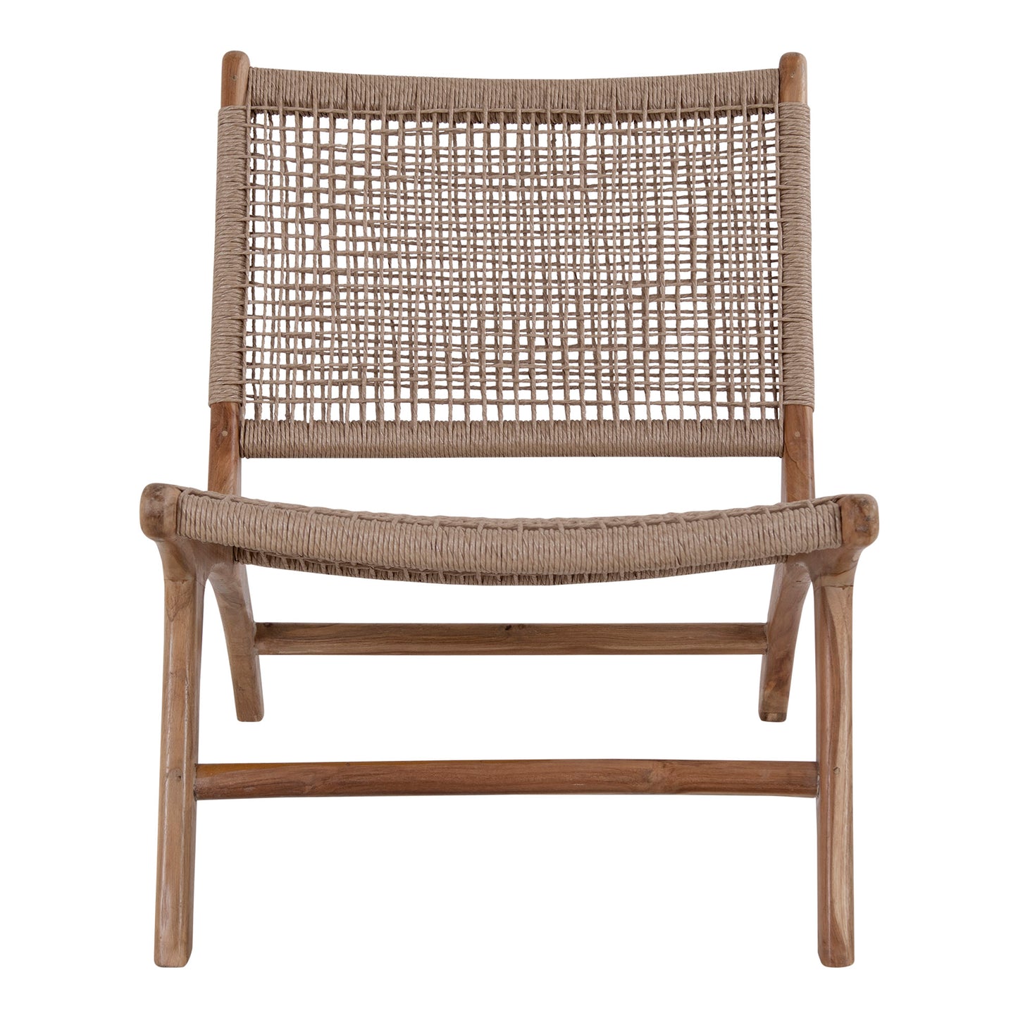 Loungesessel 'Derby' aus Teak und Polyrattan