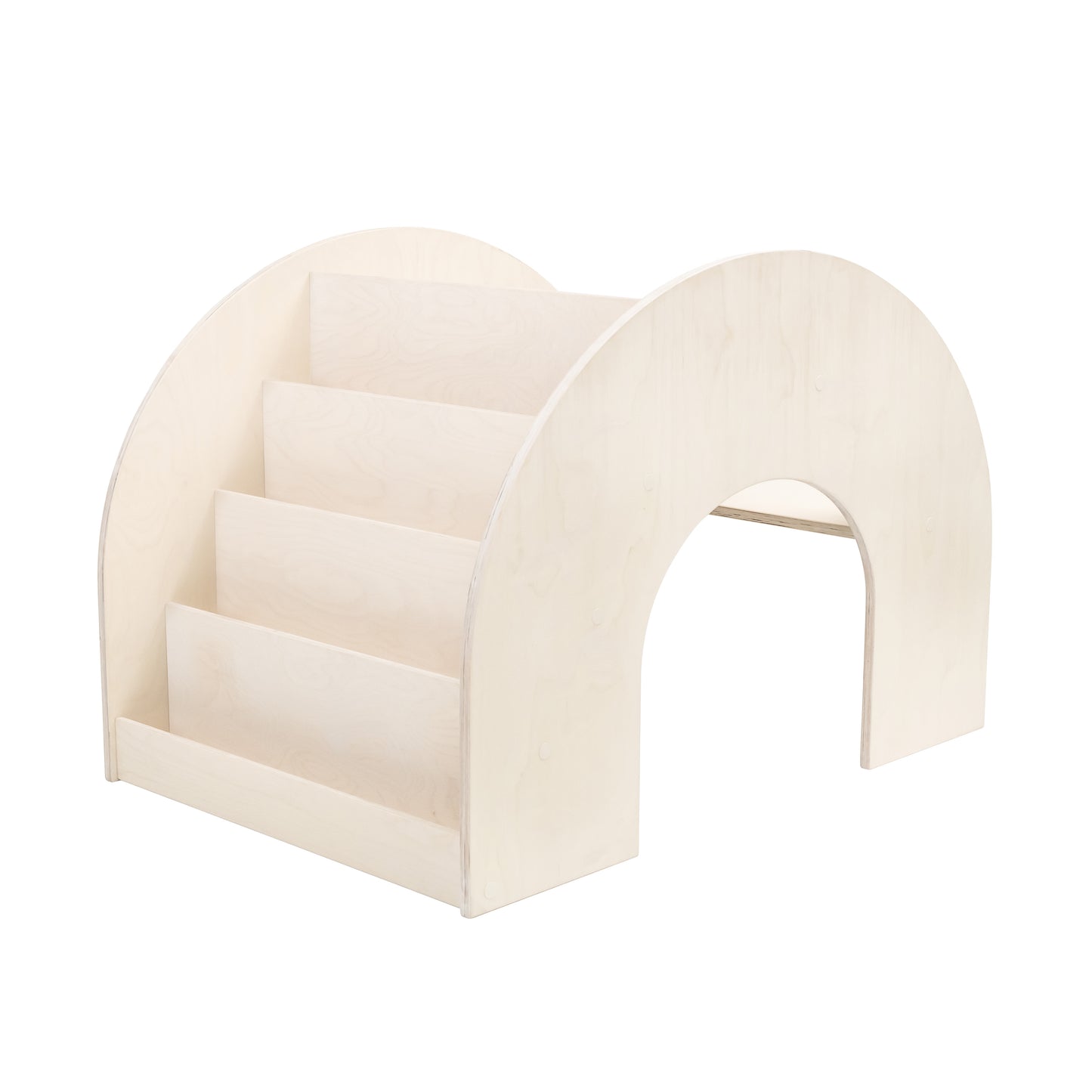 Montessori Kinderbücherregal KUMPU, Birke