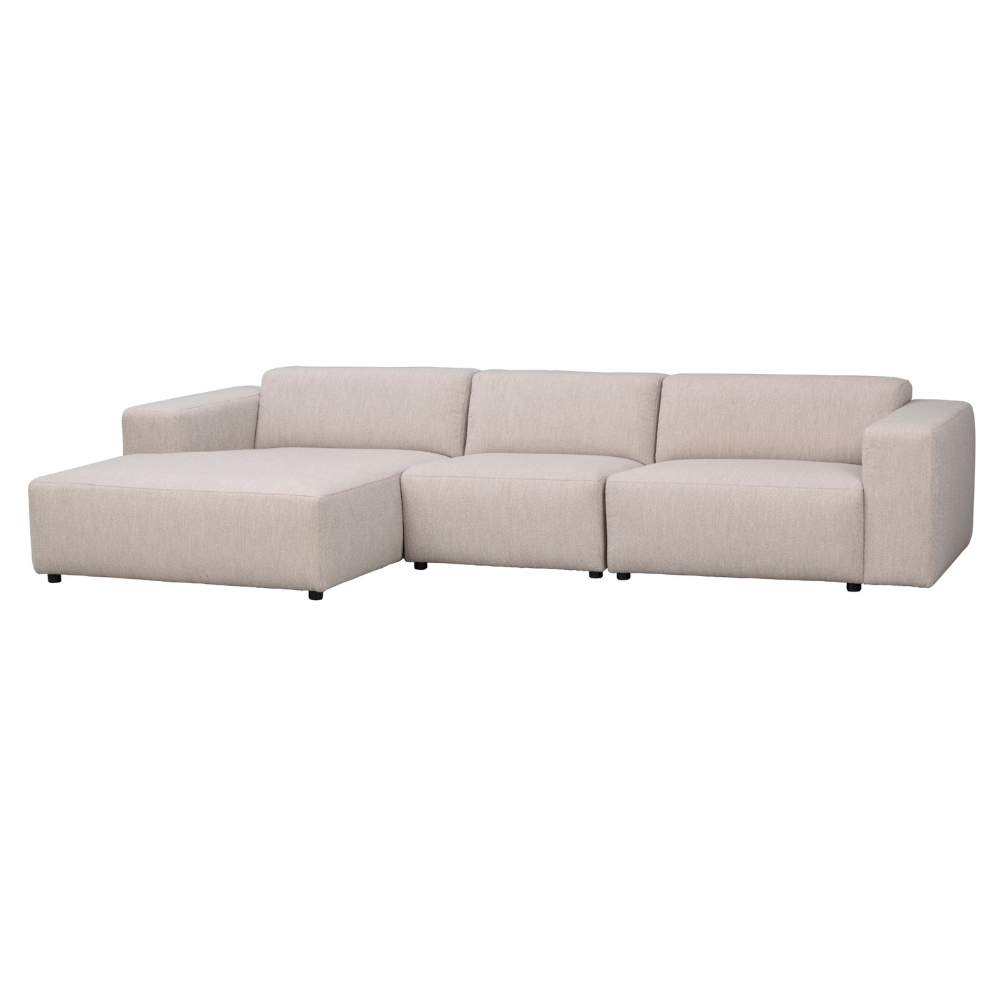 Modulares Sofa Willard, hellbeige, links