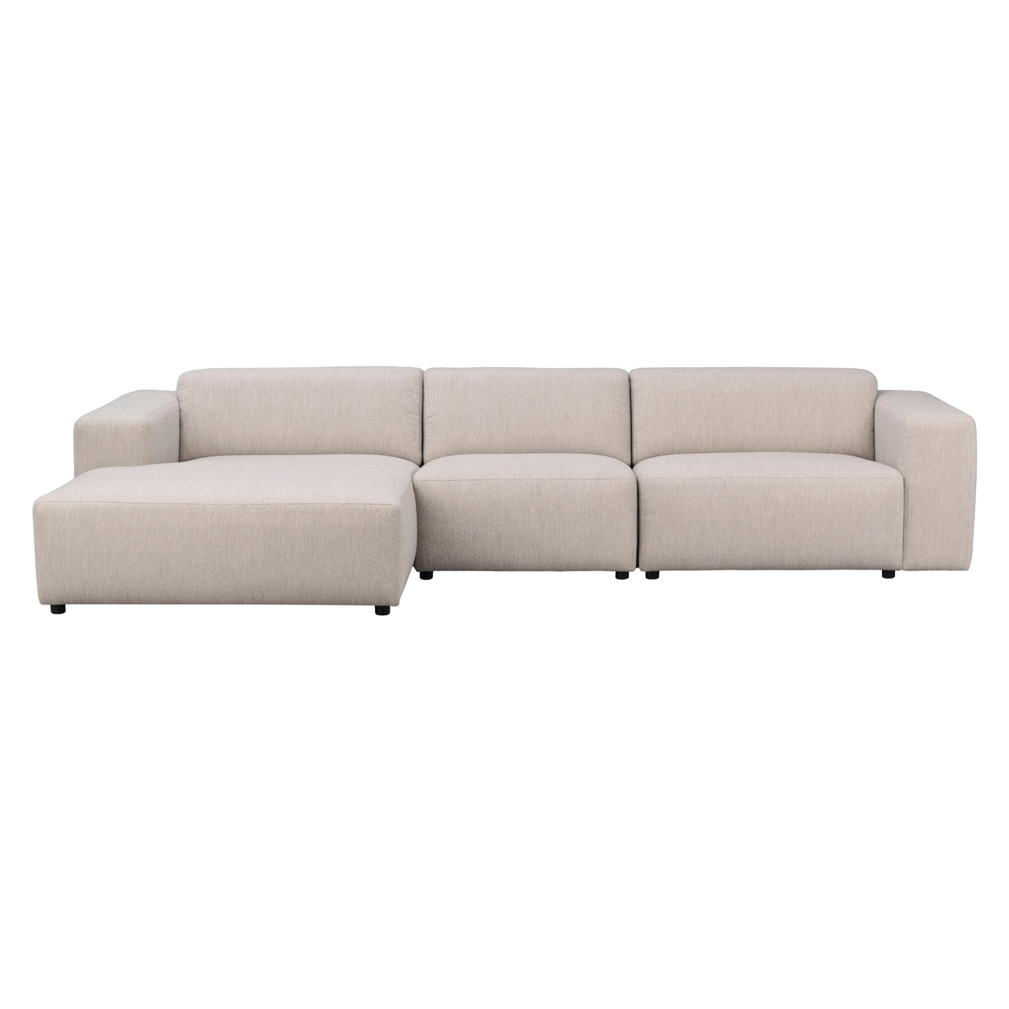 Modulares Sofa Willard, hellbeige, links