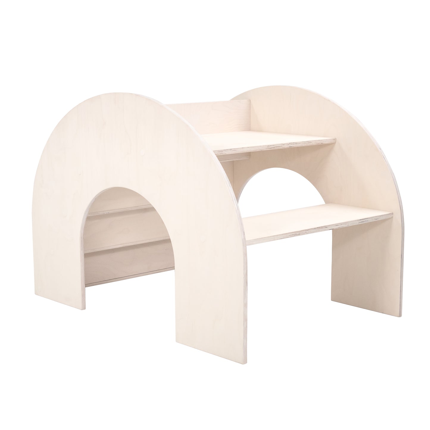 Montessori Kinderbücherregal KUMPU, Birke