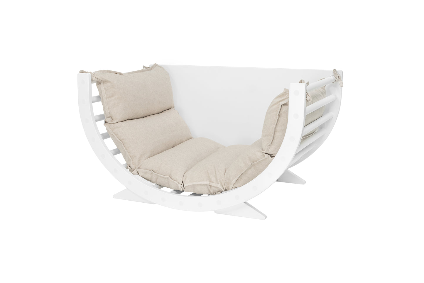 Kletterbogen Luoto II mit vielen Funktionen Farbe Beige