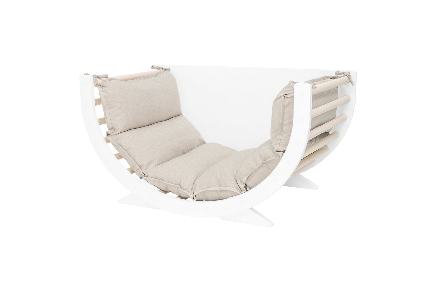 Kletterbogen Luoto II mit vielen Funktionen Farbe Beige