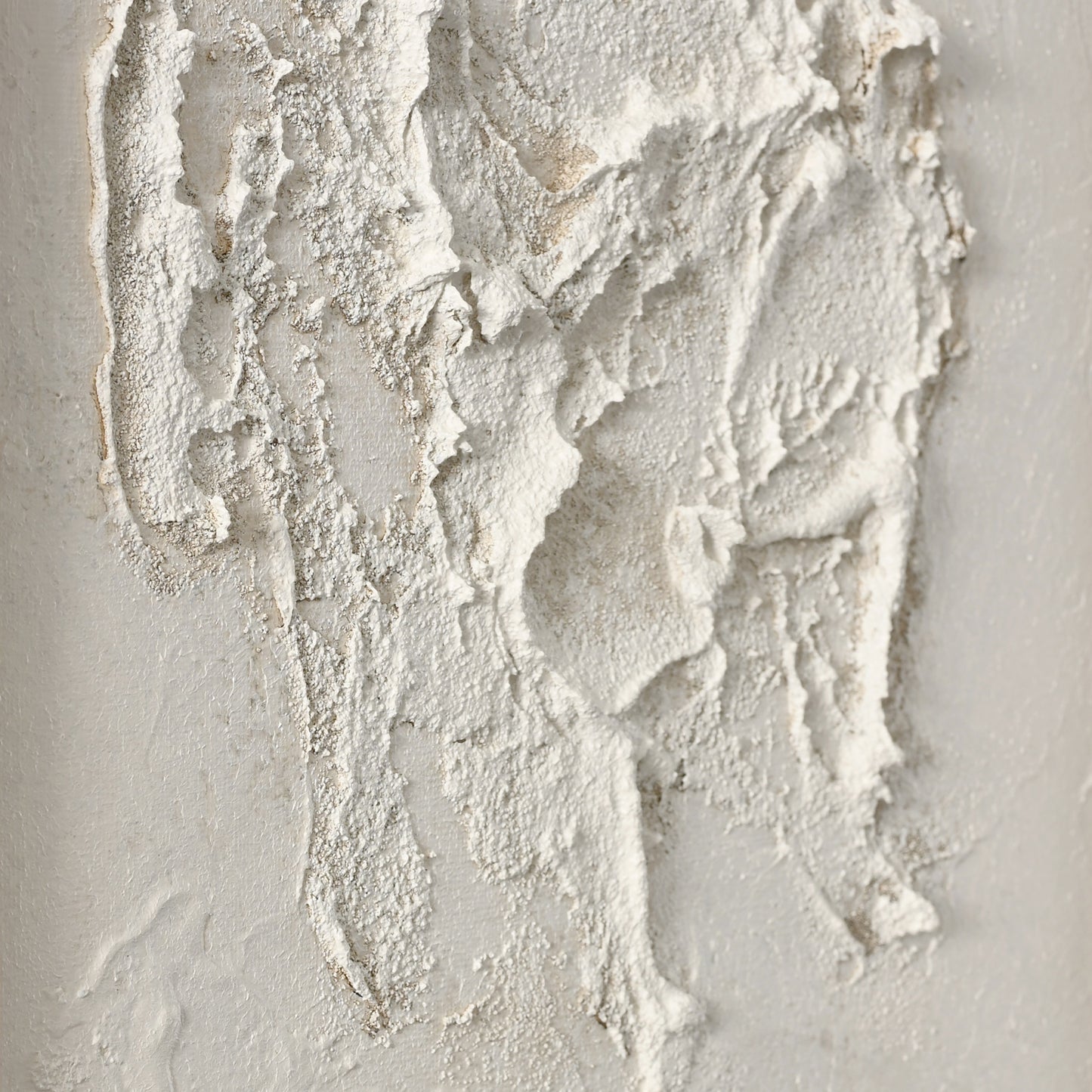 Leinwandbild 'White Beach' mit Holzrahmen