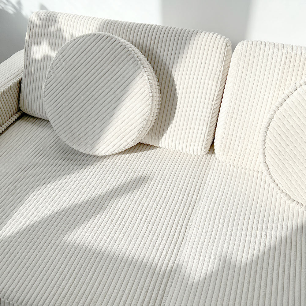 Spielsofa Cord Beige