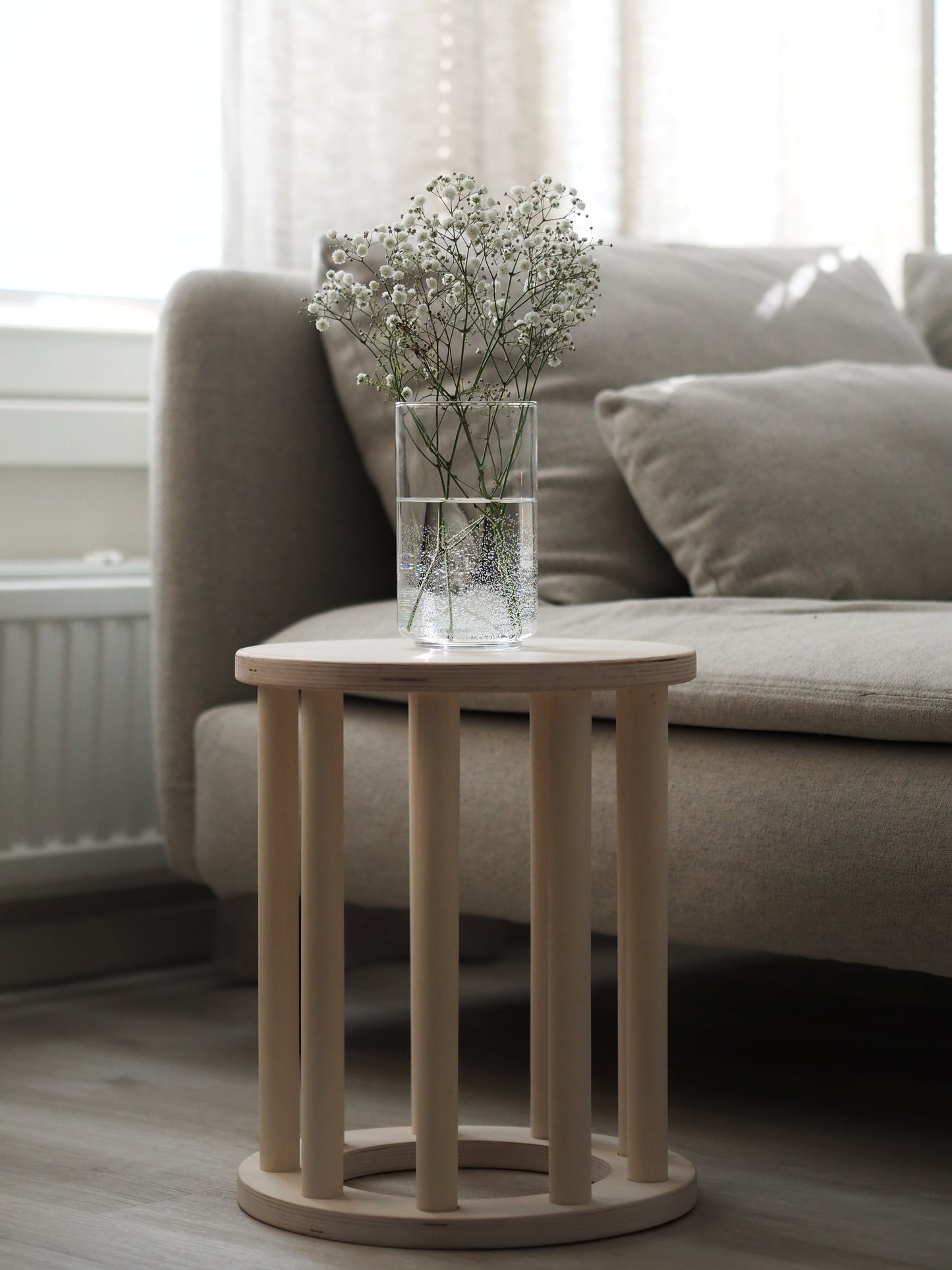 Hocker 'Luoto' Birke
