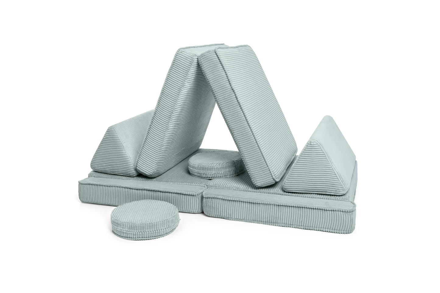 Spielsofa Cord Mintgrün