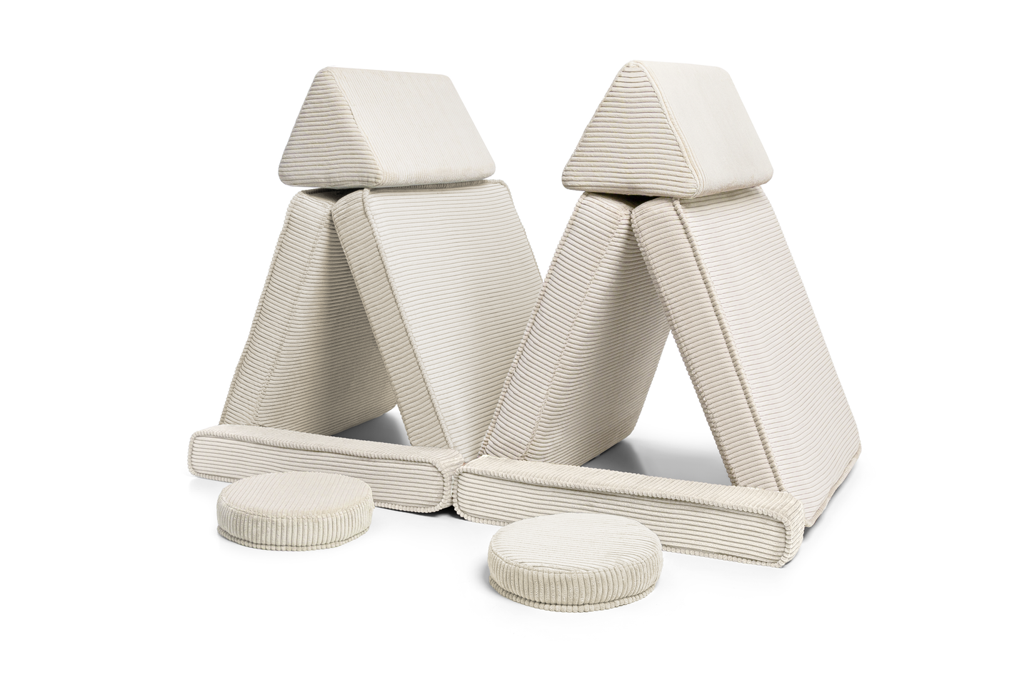 Spielsofa Cord Beige