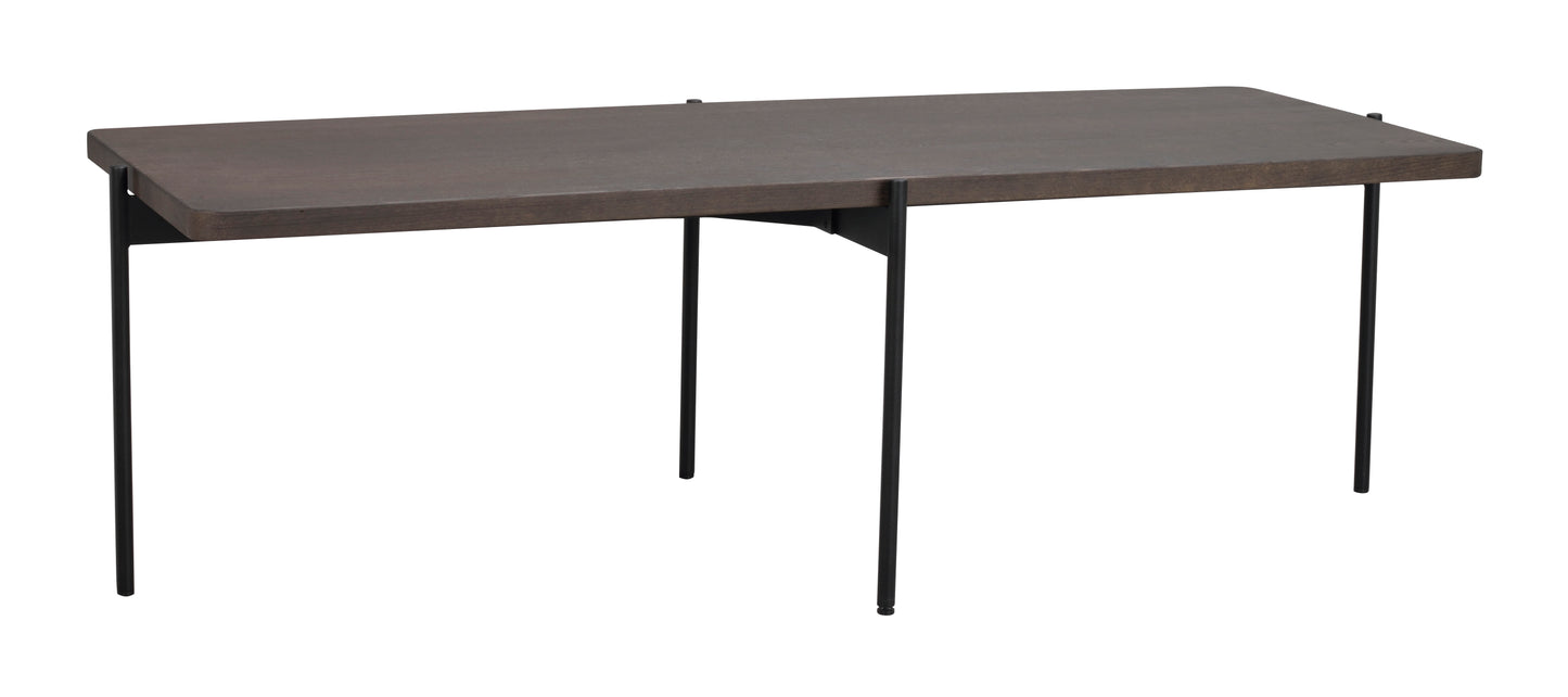 Couchtisch Shelton Braun/Schwarz