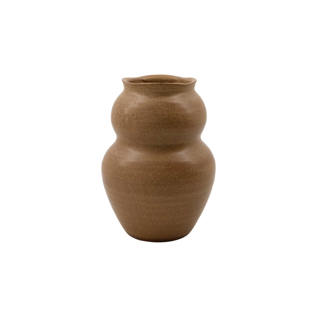 Große Vase Jule in Ocker