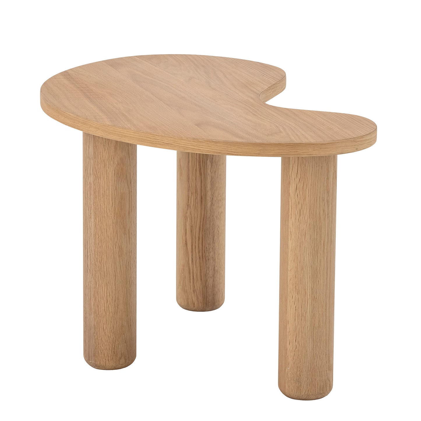 Tisch Oli, Natur, aus Gummibaumholz