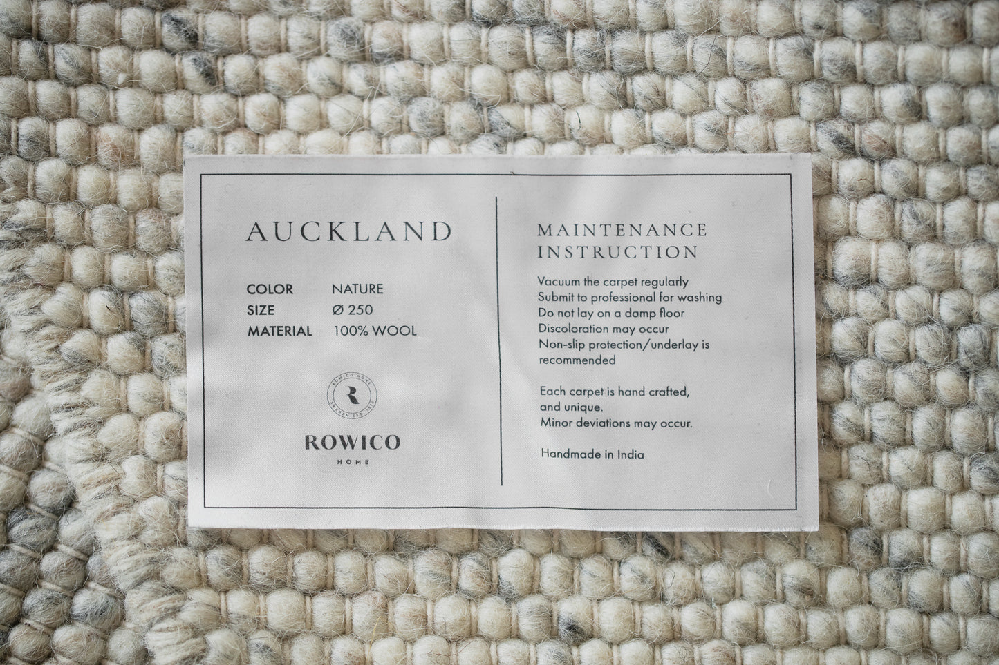 Teppich AUCKLAND, Natur