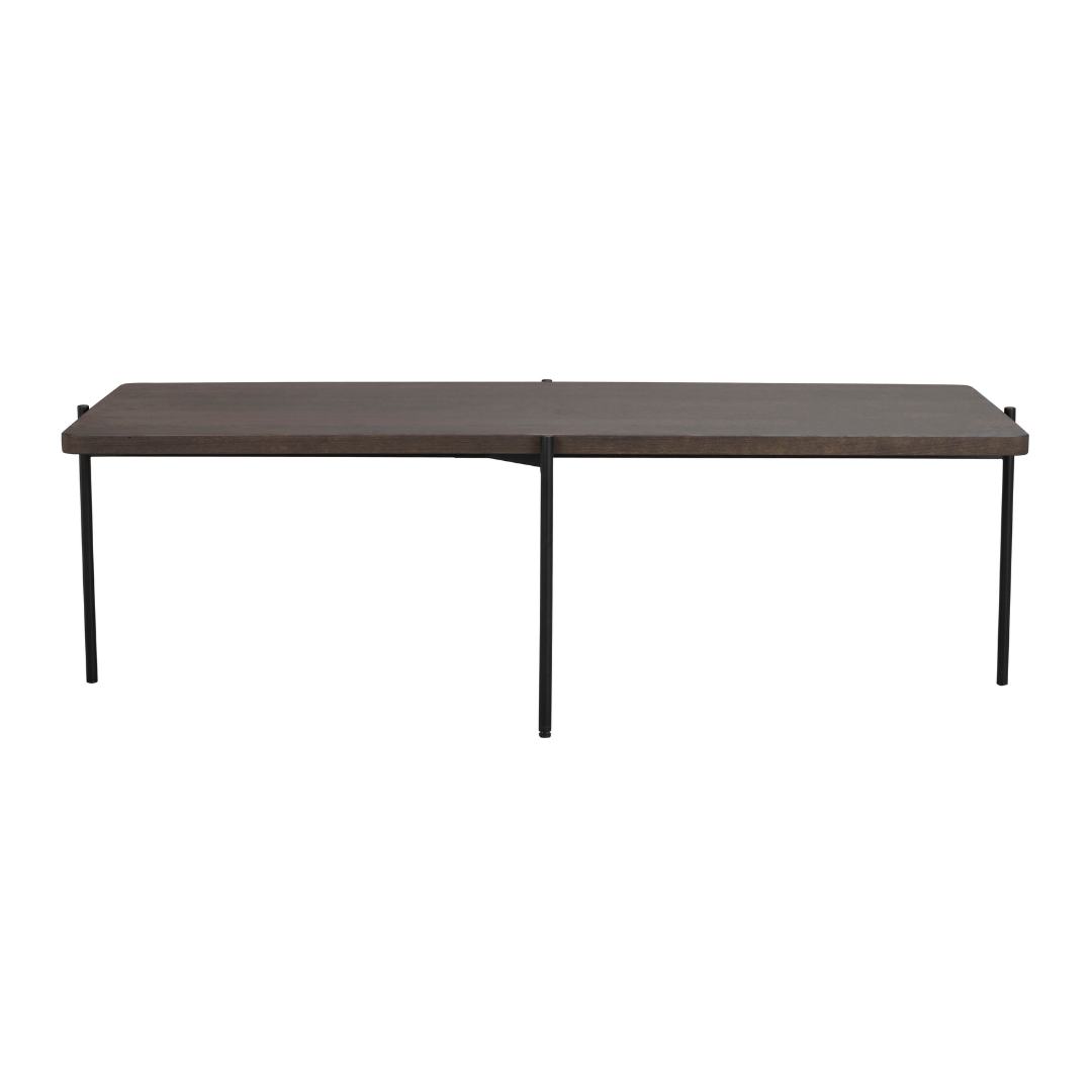 Couchtisch Shelton Braun/Schwarz