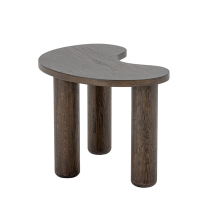 Tisch Oli, Braun, aus Gummibaumholz