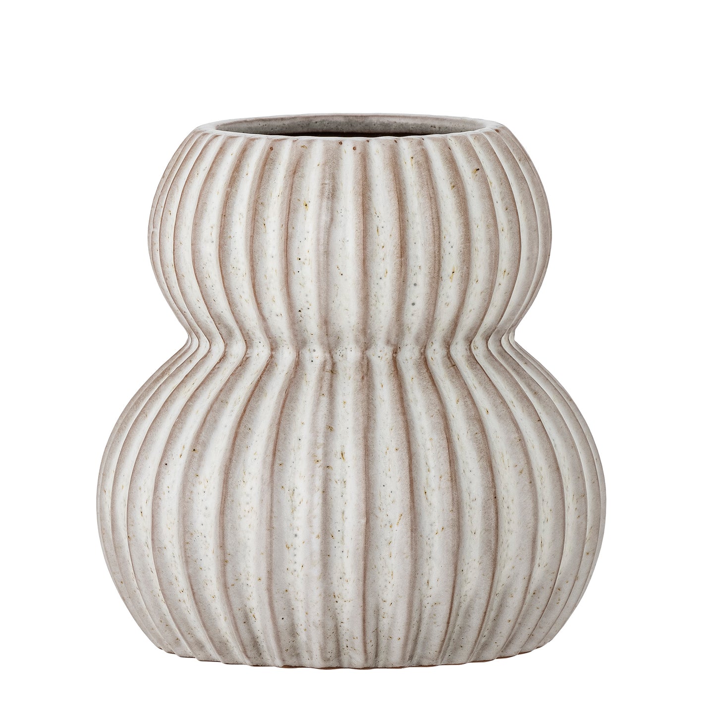 Guney Vase, Ø 13,5 cm, weiß